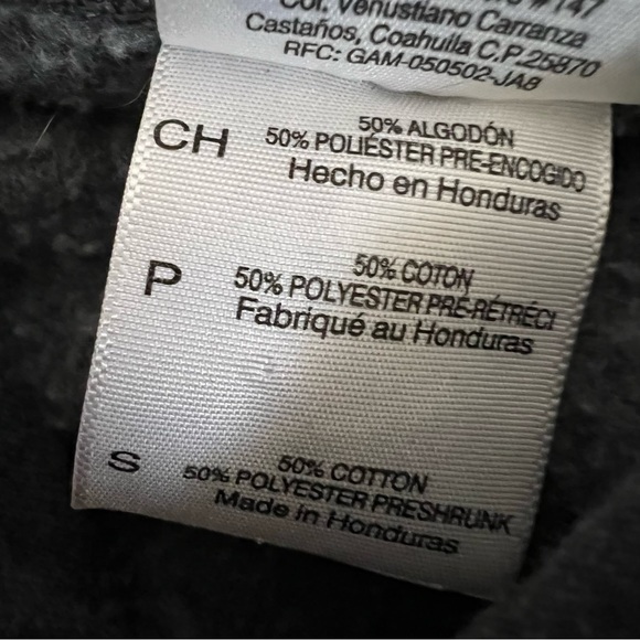 Boston Hoodie pullover sweatshirt steel blue long sleeve size small like new - Picture 4 of 10